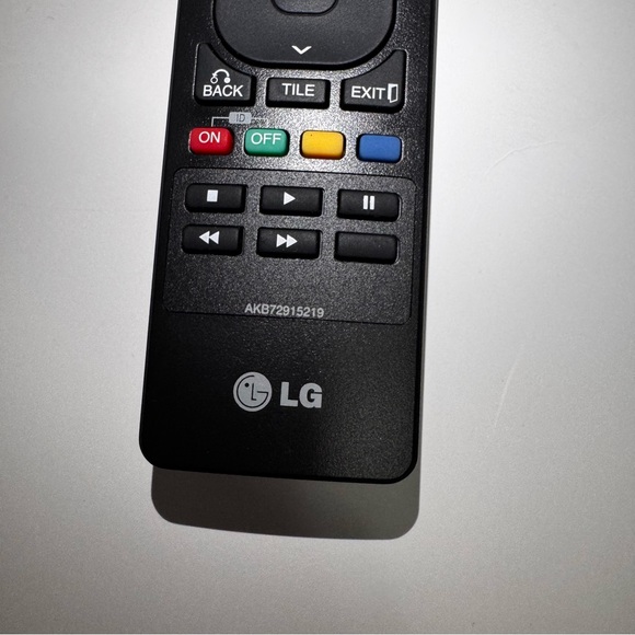 LG Black Remote Control - Picture 2 of 3